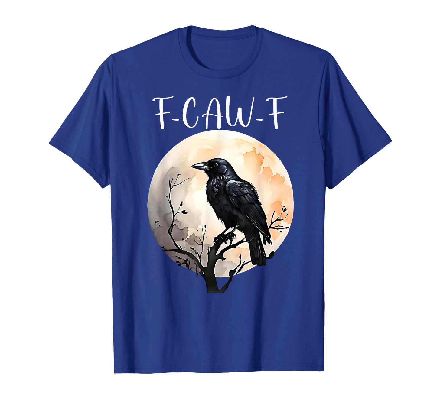 Black Crow, F-Caw-F Funny Black Bird T-Shirt