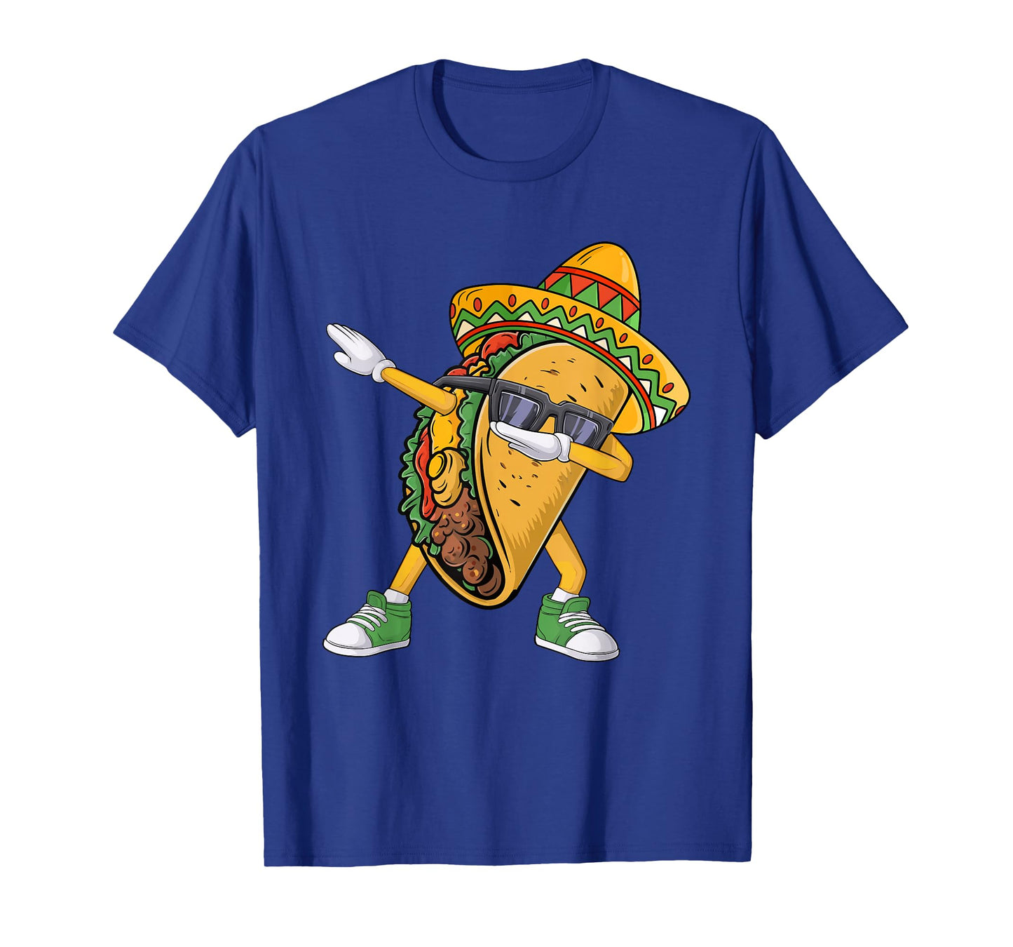 Dabbing Taco Cinco de Mayo Funny Mexican Food Dab Boys Kids T-Shirt