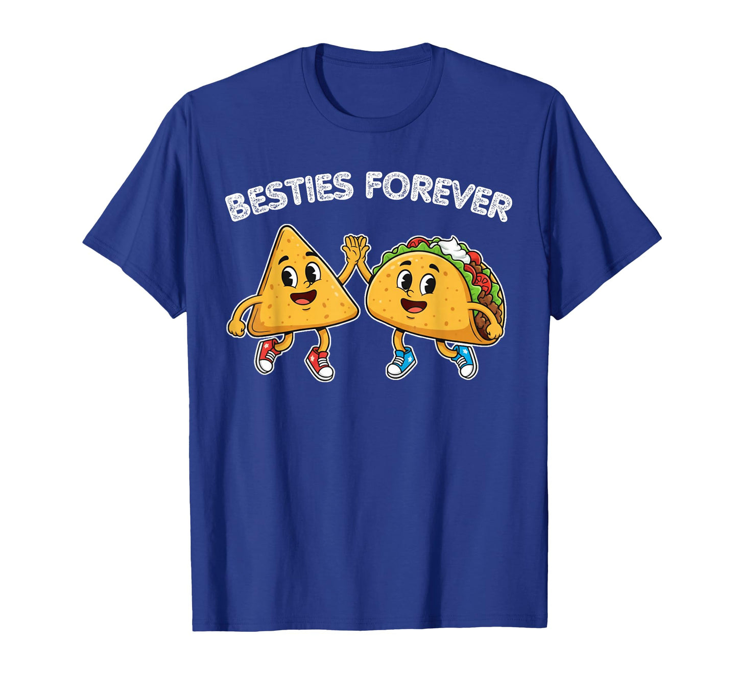 Cute Nachos Tacos Kawaii Besties Forever for Boys Kids Girls T-Shirt