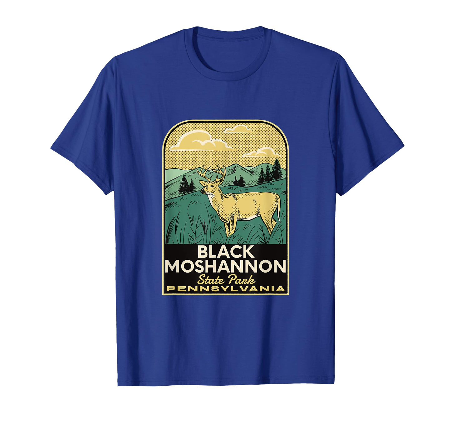 Black Moshannon State Park PA Vintage Travel T-Shirt