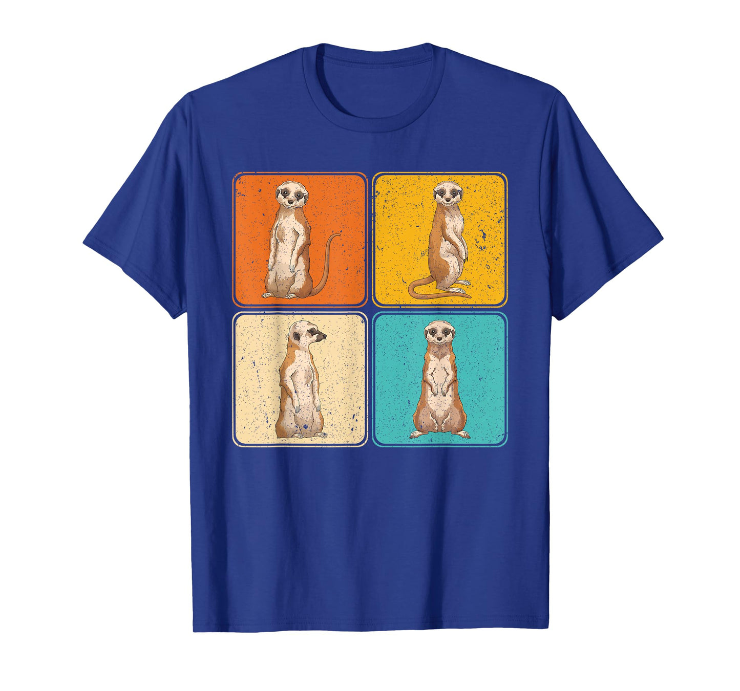 Pop Art Cute Africa Zoo Animal Lover Meerkat T-Shirt