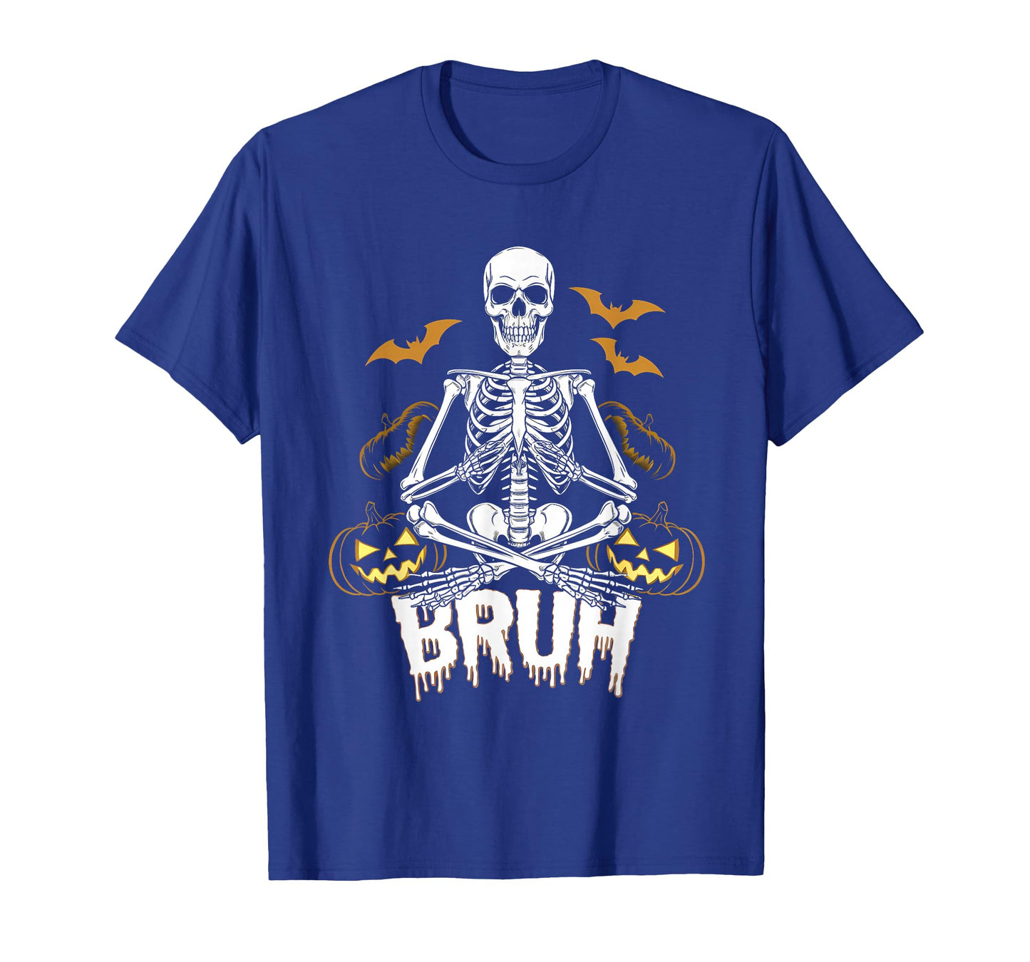 Halloween Skeleton Video Gaming Gamer Teens Men Youths Boys T-Shirt