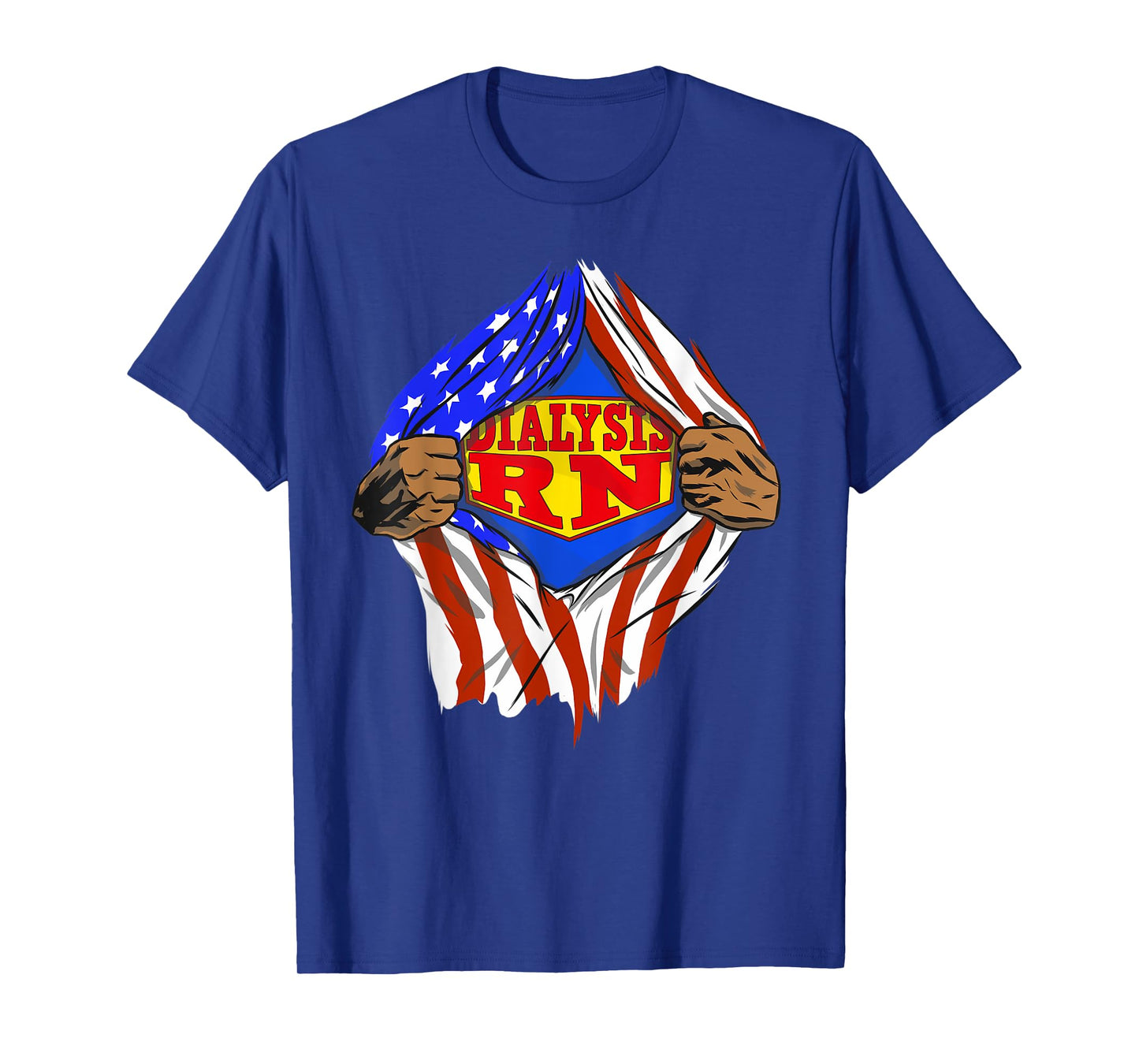 Funny Super Dialysis Rn Hero Job T-Shirt