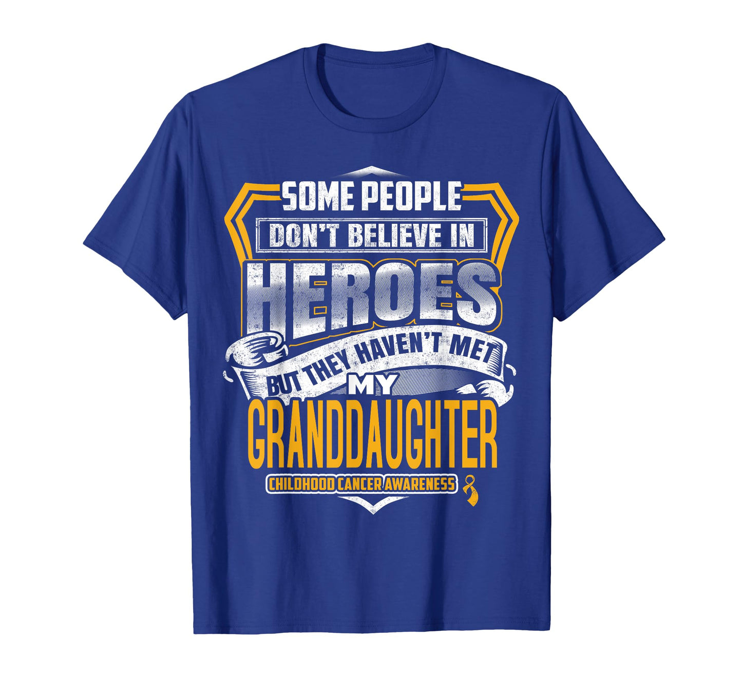 Childhood Cancer Warrior - I Wear Gold For My Granddaughter T-Shirt