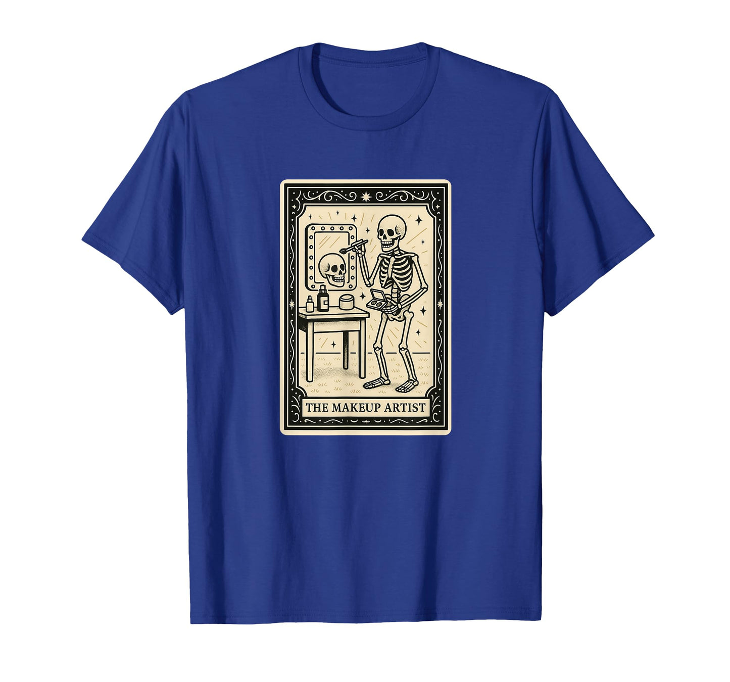 The Makeup Artist Tarot Card Halloween Spooky Gothic Witchy T-Shirt