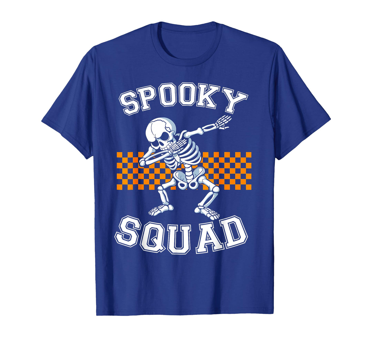Spooky Squad Halloween Dabbing Skeleton Kids Boys T-Shirt