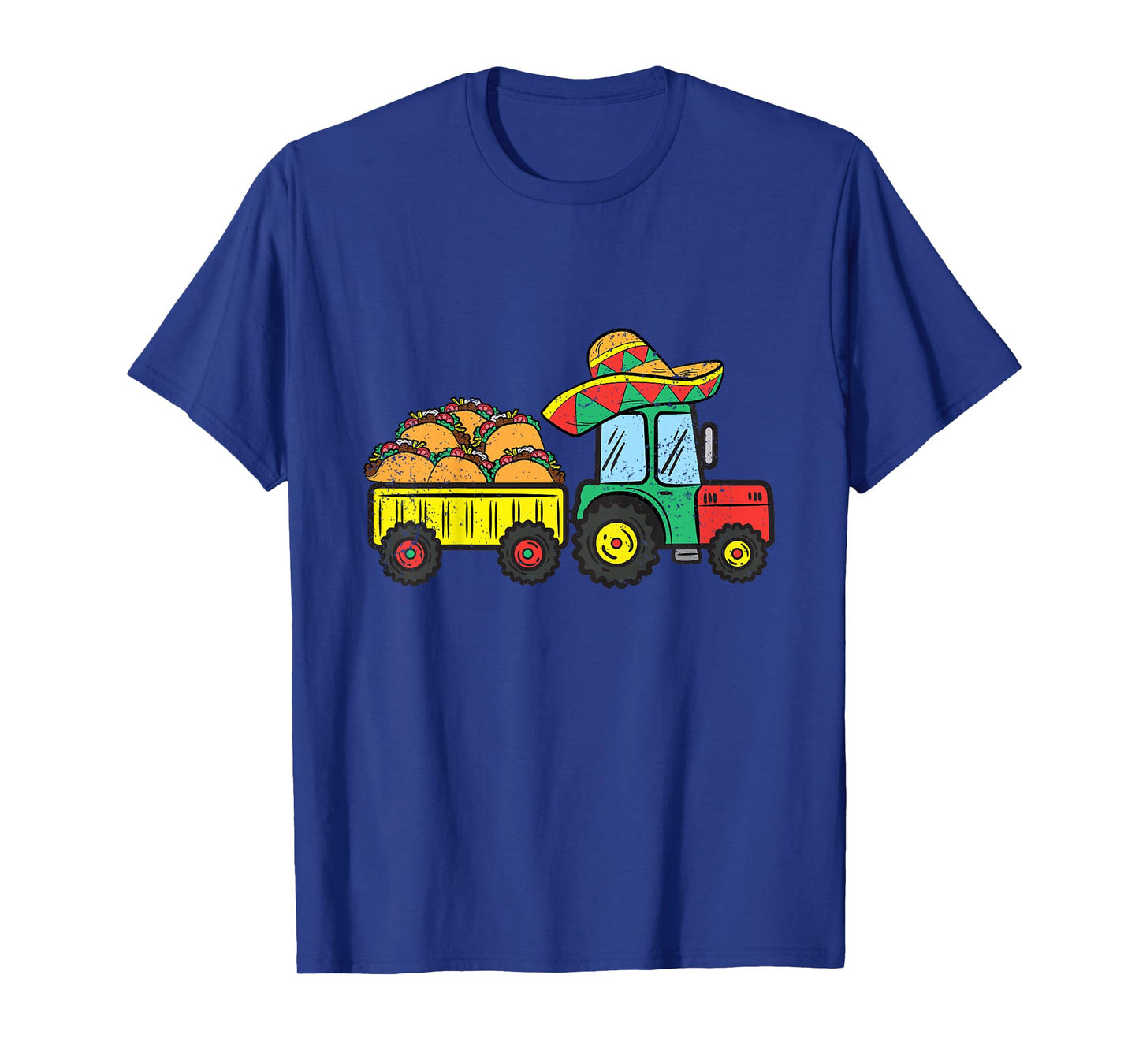 Kids Taco Tractor Cinco De Mayo Mexican Food Fiesta Toddler Boys T-Shirt