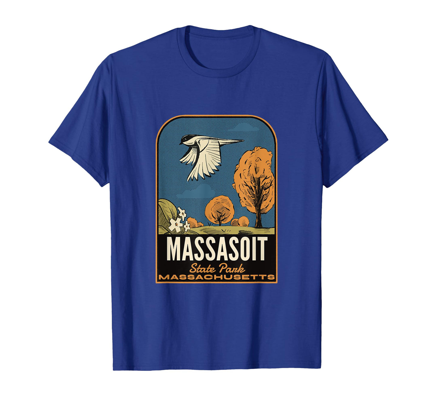 Massasoit State Park MA Vintage Travel T-Shirt
