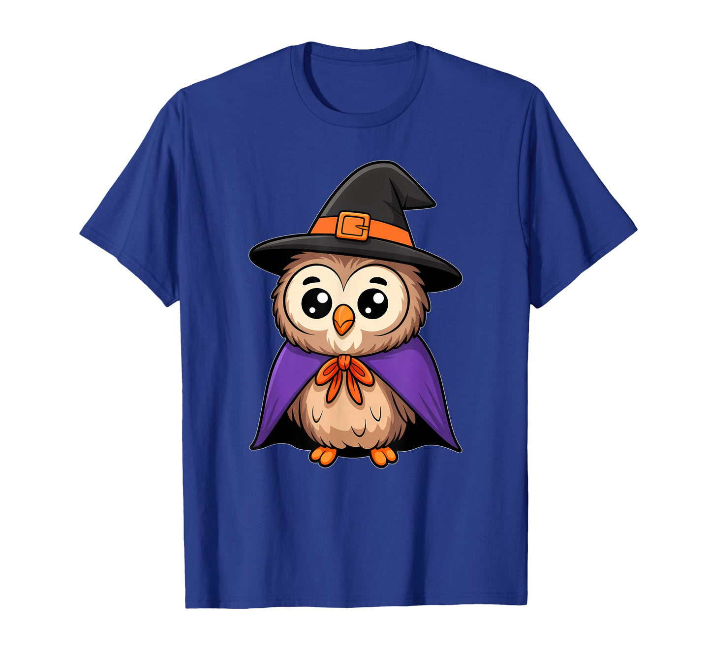 Cute Halloween Owl Witch Hat Costume Boys Girls Kids Toddler T-Shirt