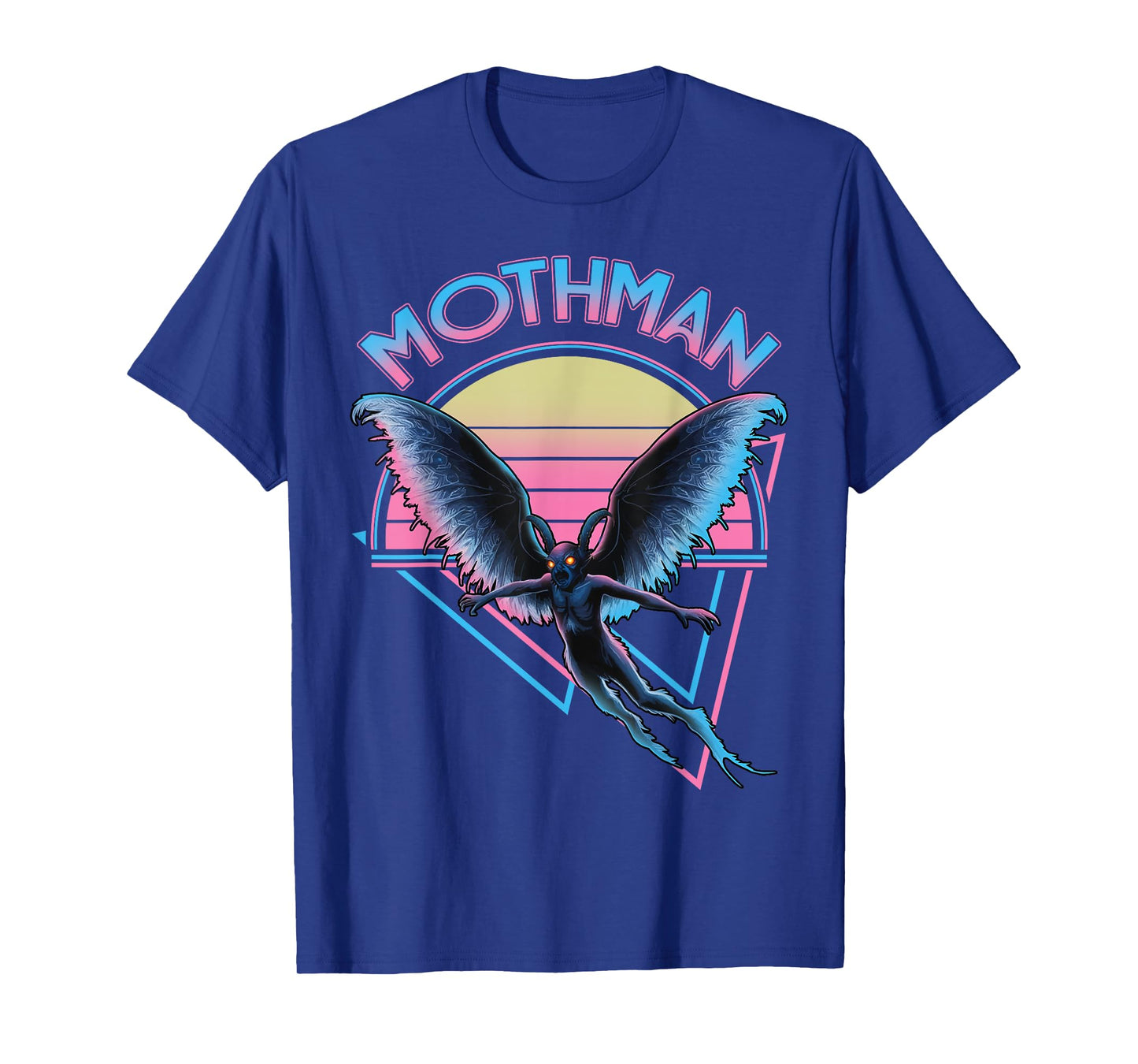 Mothman Vaporwave Cryptozoology Retro Vintage Cryptid T-Shirt