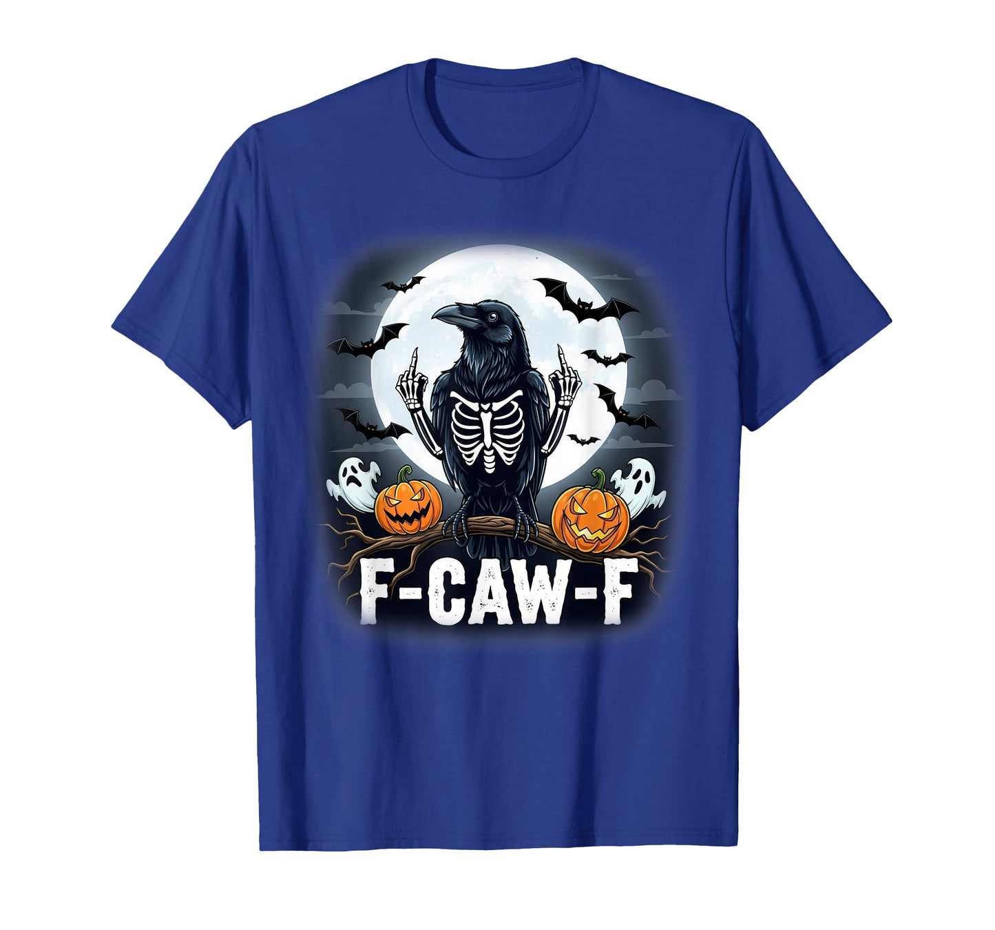 Funny F Caw F Raven Bird Saying Graphic F-Caw-F Crow T-Shirt