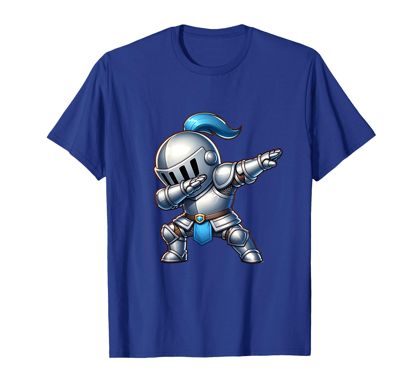Kids Ren Faire Dabbing Medieval Knight Funny Renaissance Fair T-Shirt