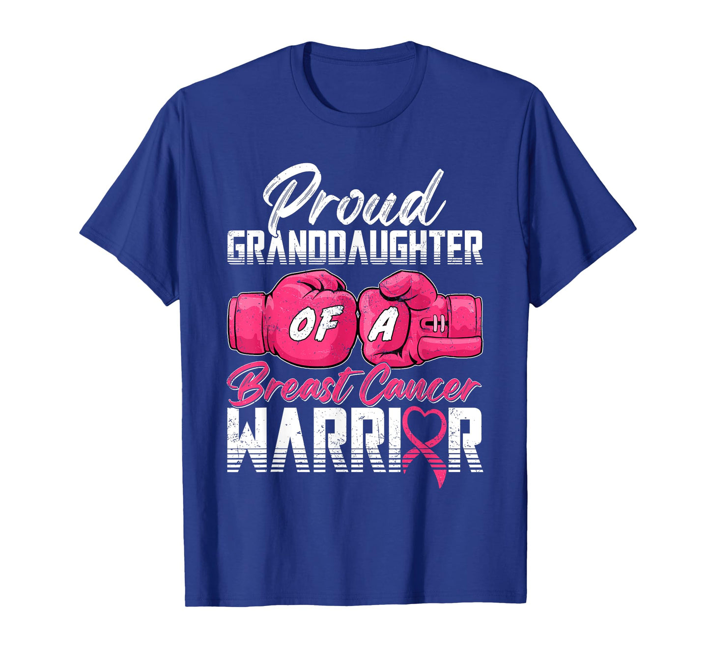 Proud Granddaughter Of A Breast Cancer Warrior Breast Cancer T-Shirt