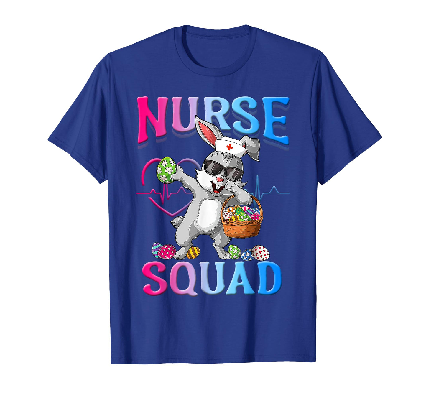 Cute Nurse Squad Easter Bunny T-Shirt