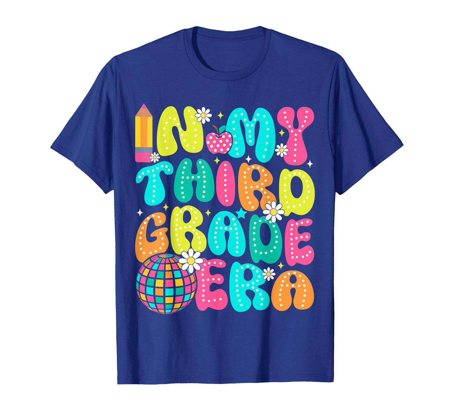 In My Third Grade Era 3rd Grade Girl Teacher Back To School T-Shirt
