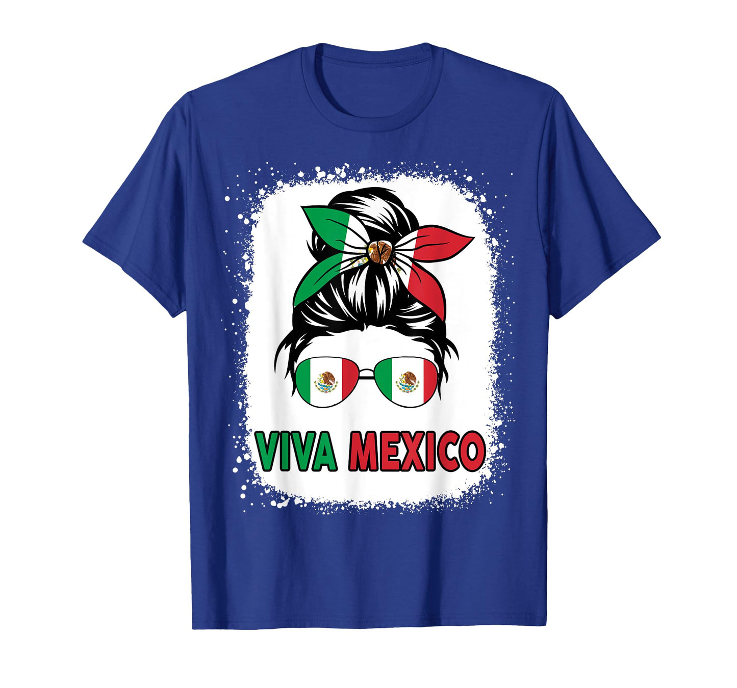 Viva Mexico Women Girl Cinco De Mayo Funny Mexican T-Shirt