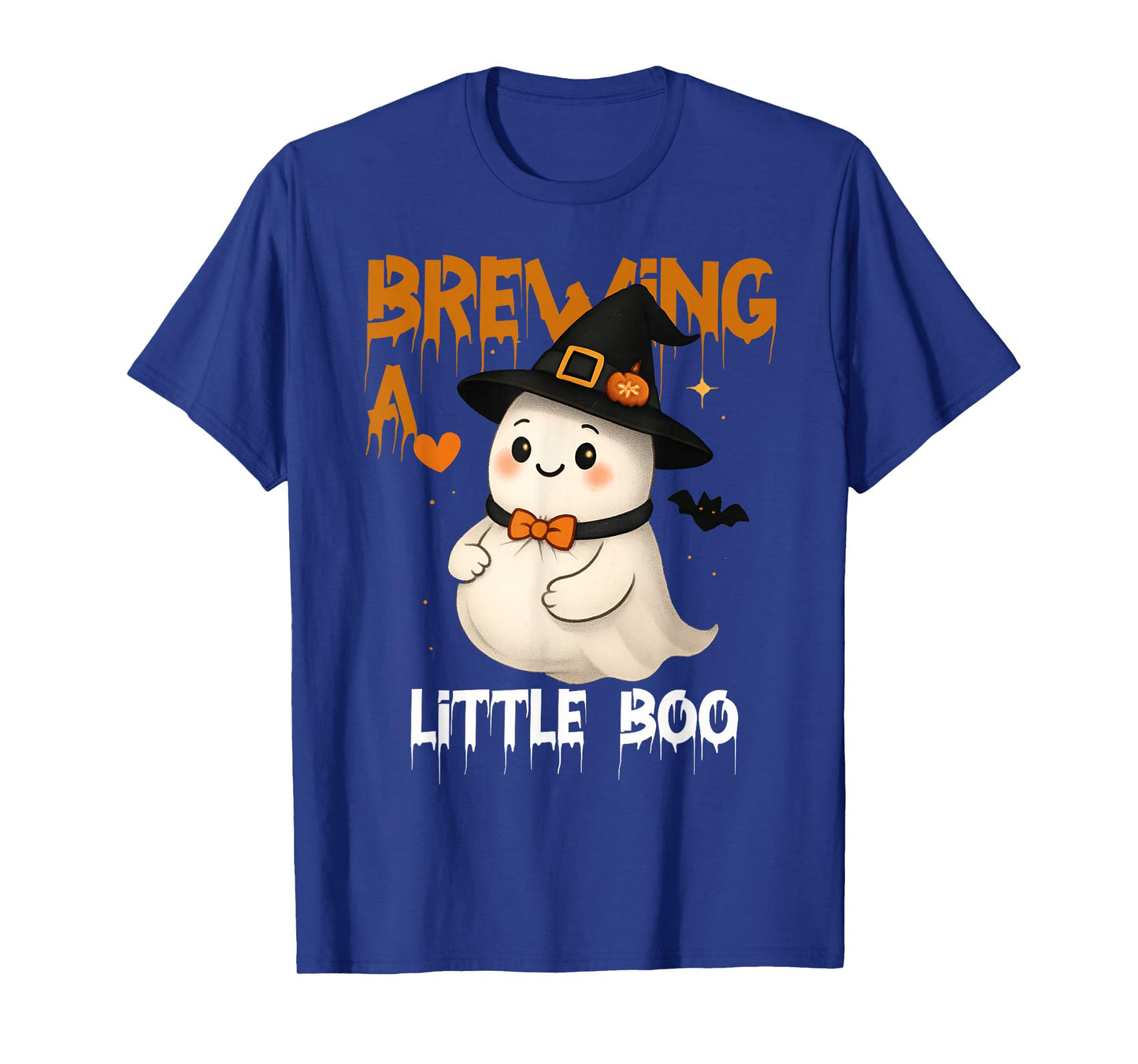 Happy Halloween Pregnant Baby Skeleton Spooky Season New Mom T-Shirt