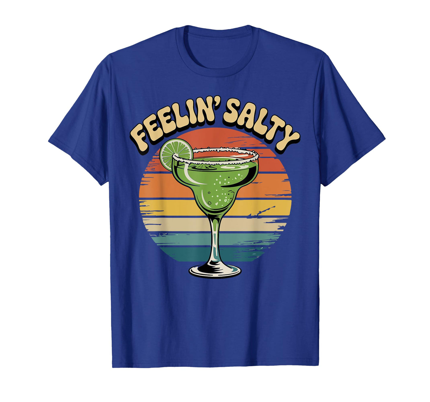 Margarita Feeling Salty Independence Day Mexican Women T-Shirt