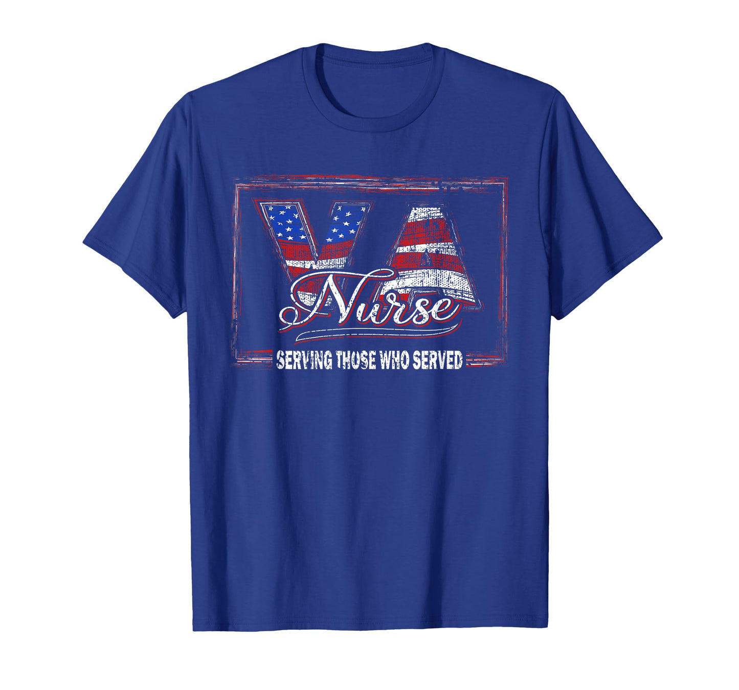 Va nurse serving those who served veteran nurse T-Shirt