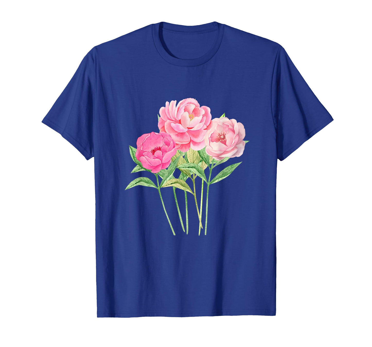 Peony Flower - Bouquet of Peonies Women and Girls T-Shirt