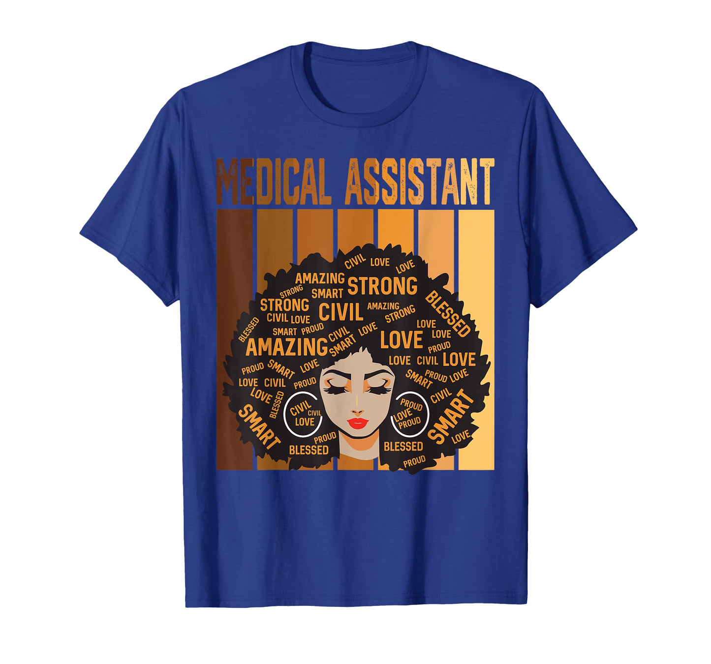 Medical Assistant African American Women Black History Month T-Shirt