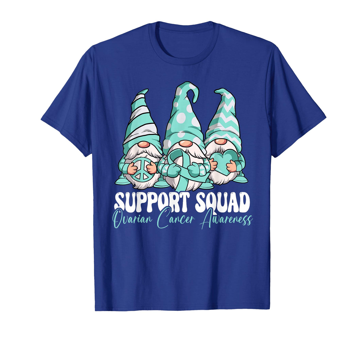 Support Squad Ovarian Cancer Awareness Month T-Shirt