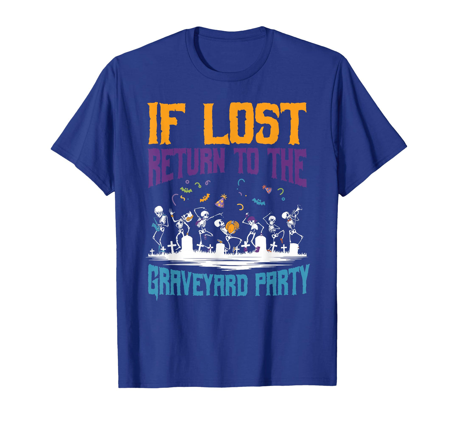 Return to Graveyard Party Halloween Spooky Haunted Season T-Shirt
