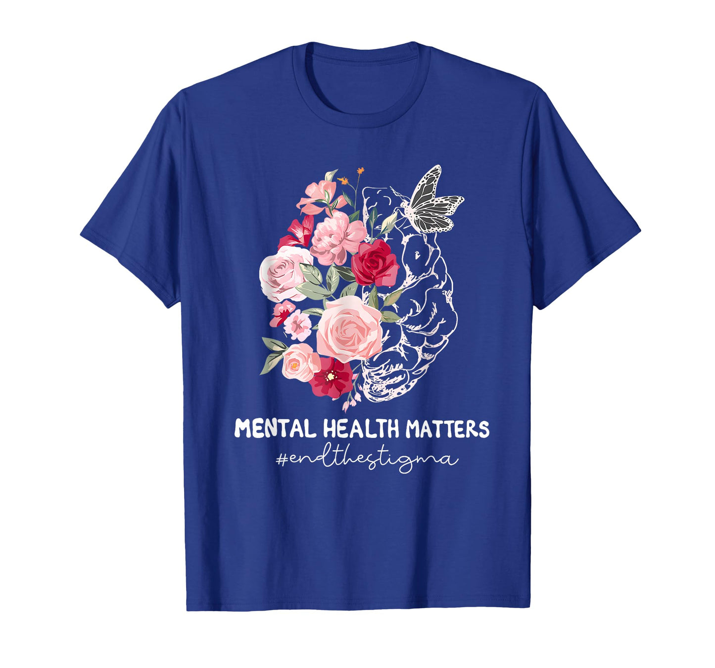 End The Stigma Mental Health Matters Mental Awareness Gifts T-Shirt