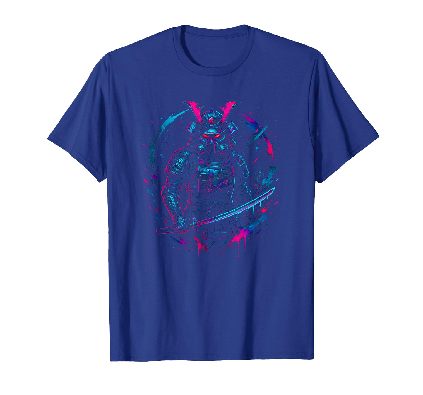 Cyberpunk Samurai - Vaporwave Synthwave Y2K 90s Aesthetic T-Shirt