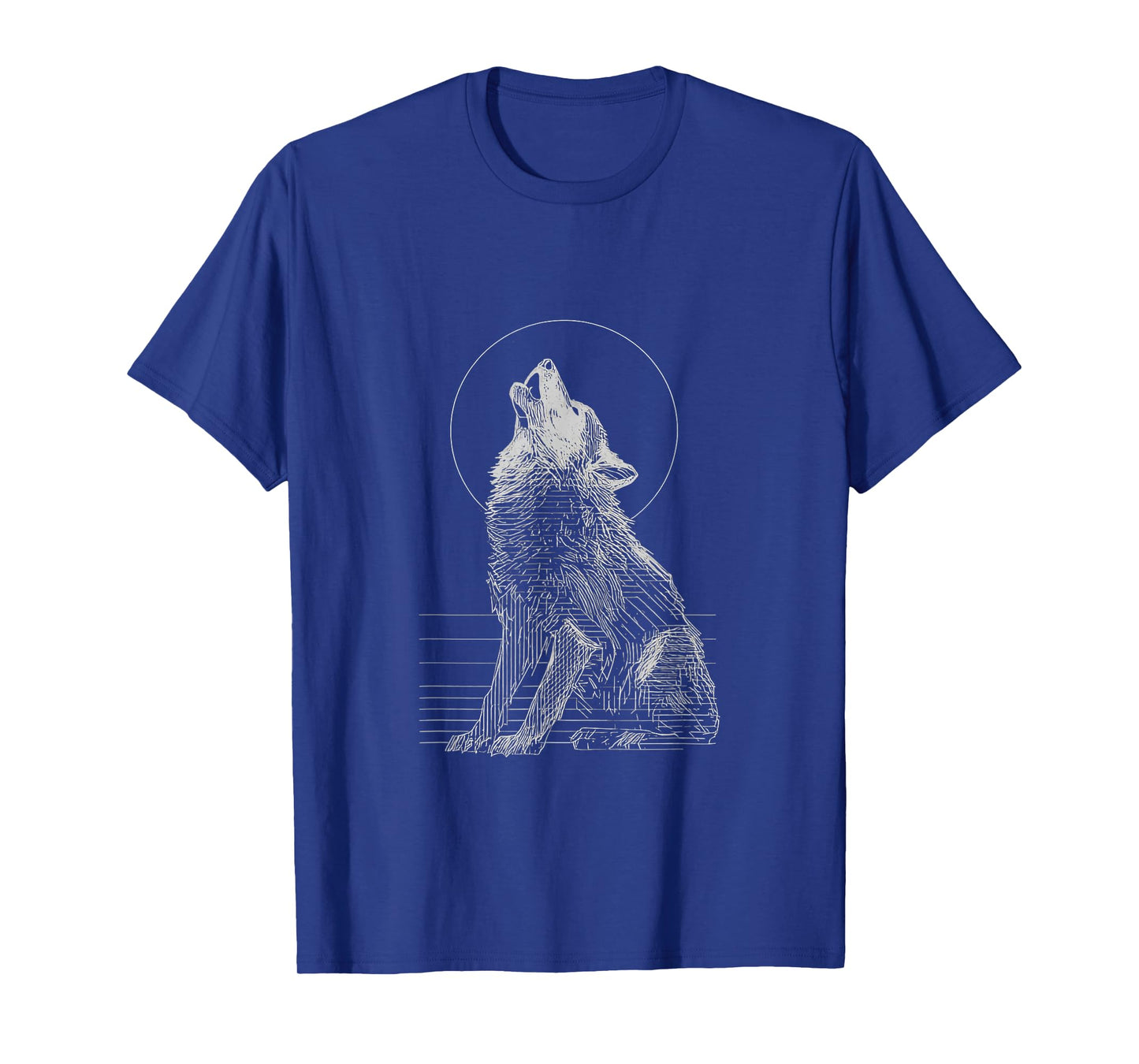 Wolf Minimalist Spirit Animal T-Shirt