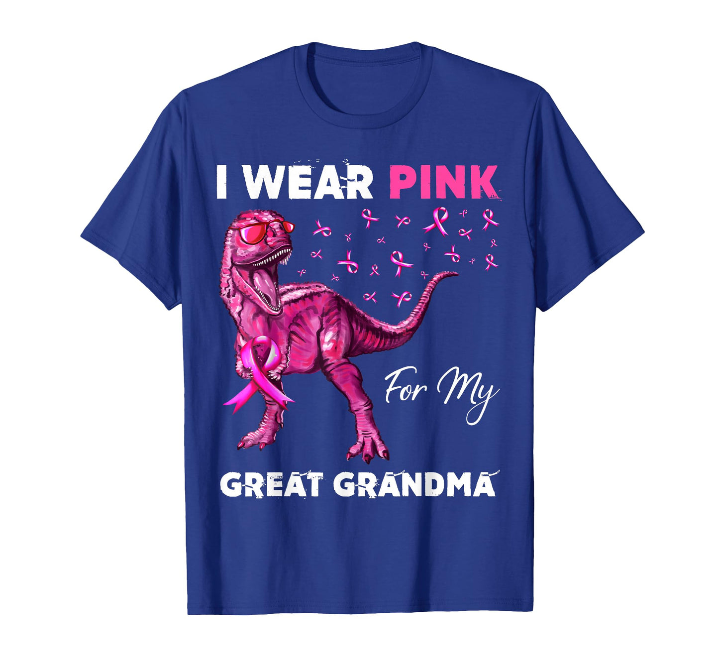 I Wear Pink For My Great Grandma Breast Cancer Awareness T-Shirt