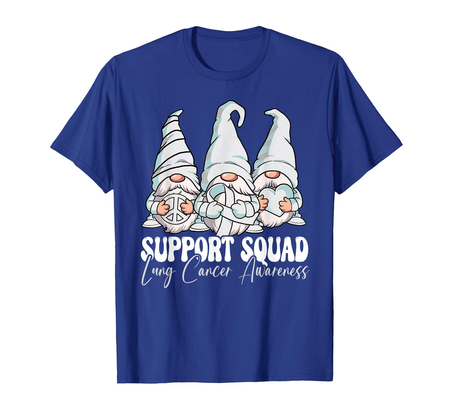 Support Squad Lung Cancer Awareness Month T-Shirt