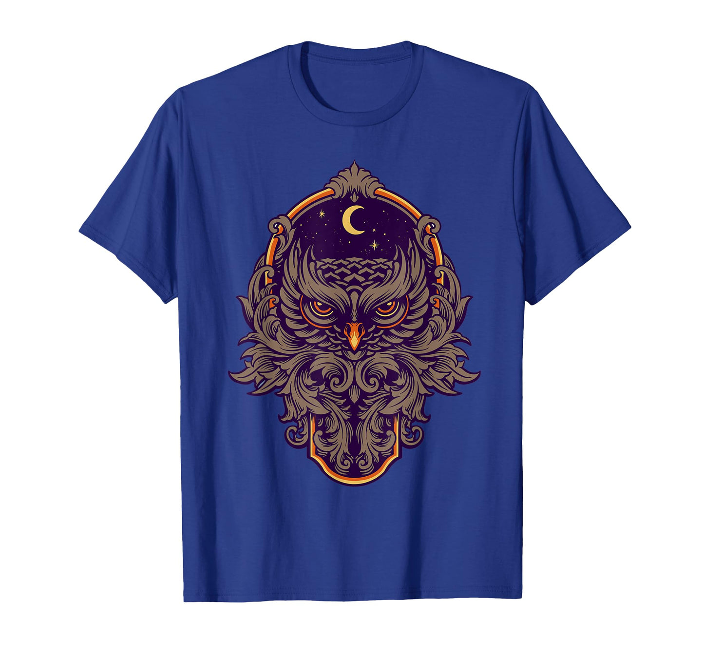 Warrior Owl Frame Ornaments T-Shirt
