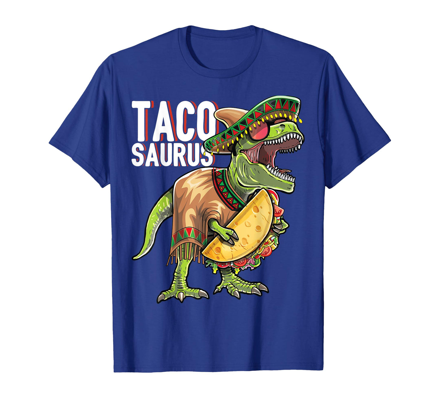 Tacosaurus Cinco De Mayo Dinosaur Taco Party Gift Kids T-Shirt