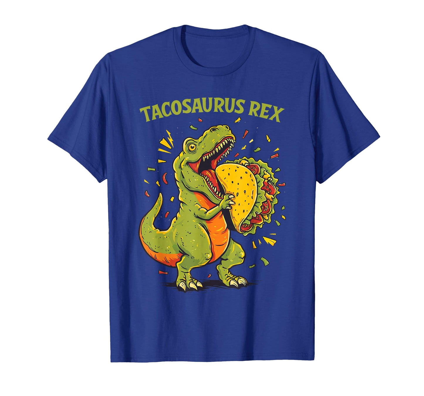Funny Tacosaurus Rex Dinosaur Taco T-Shirt