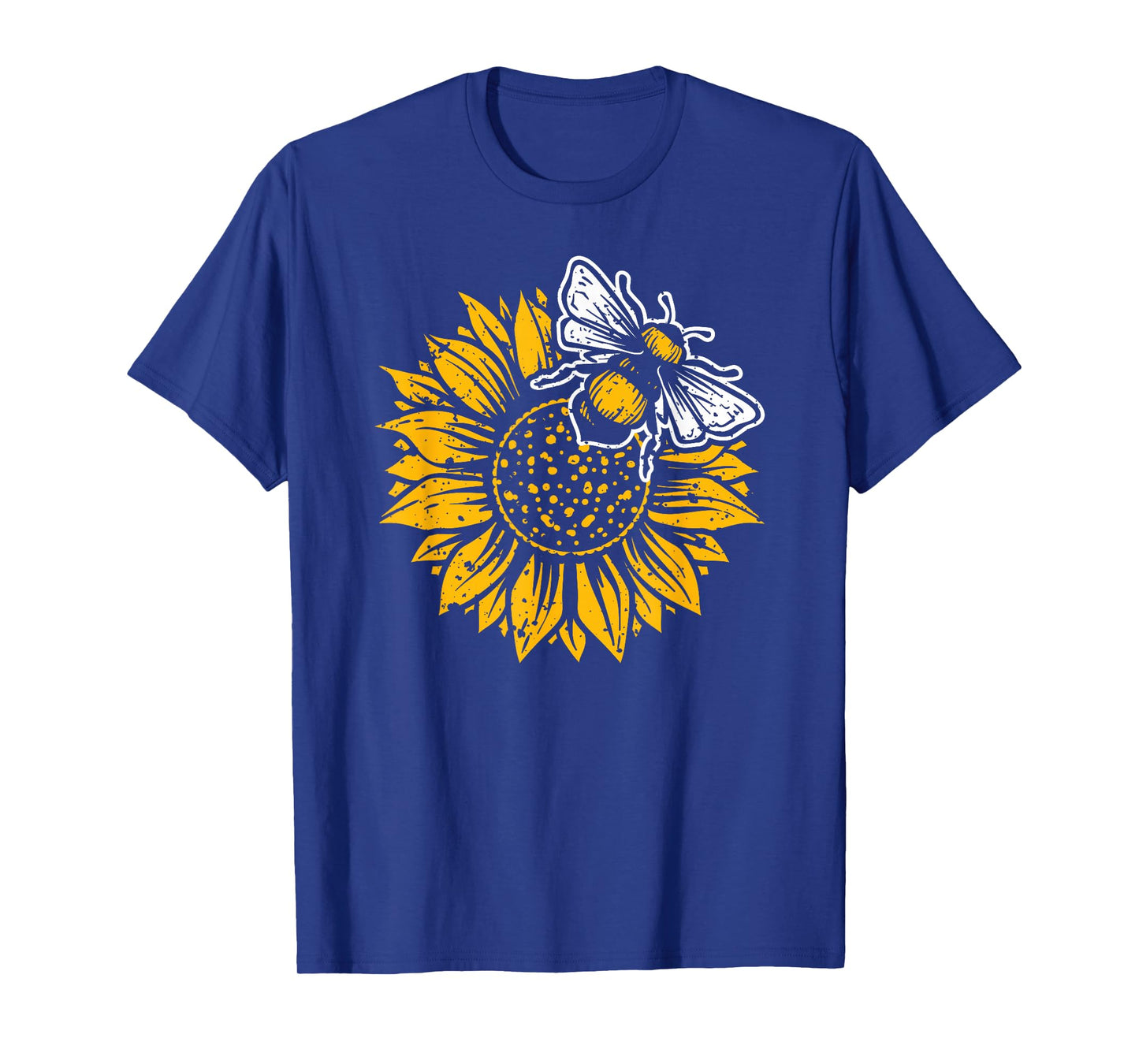 Bumblebee Sunflower Springtime Save The Bees Honeybee T-Shirt