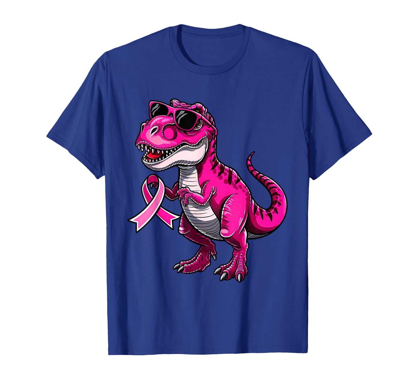 In October We Wear Pink Dinosaur Breast Cancer Awareness T-Shirt