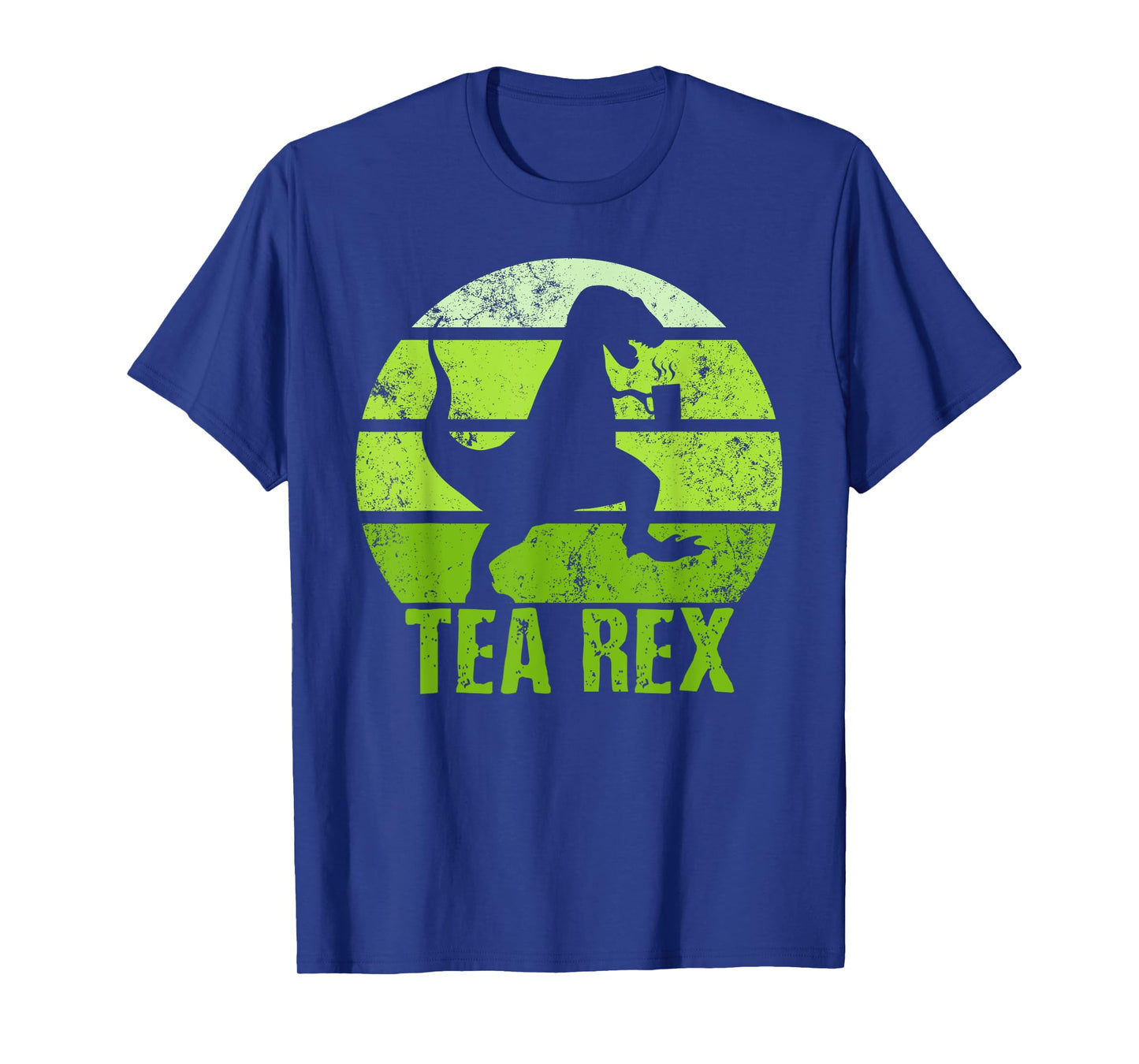Tea Rex Shirt Retro Vintage T-rex Funny Dinosaurs Tea Party T-Shirt