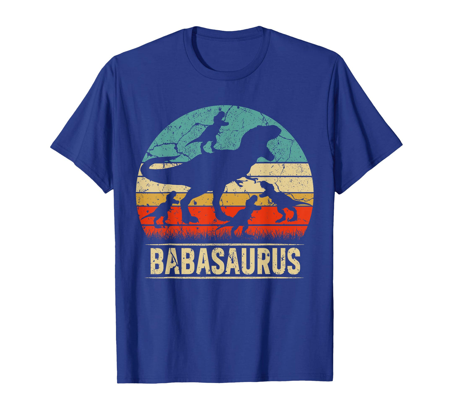 Baba Dinosaur T Rex Babasaurus 4 kids Family Matching T-Shirt