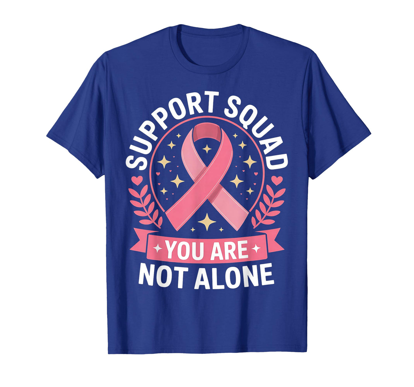 Breast Cancer Warrior Support Squad Breast Cancer Awareness T-Shirt
