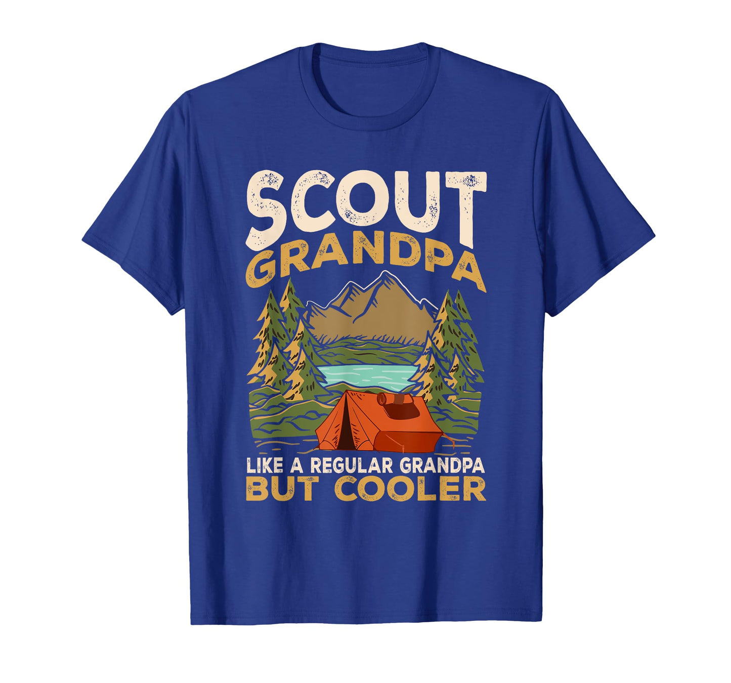 Scout Grandpa Like A Regular Grandpa But Cooler T-Shirt