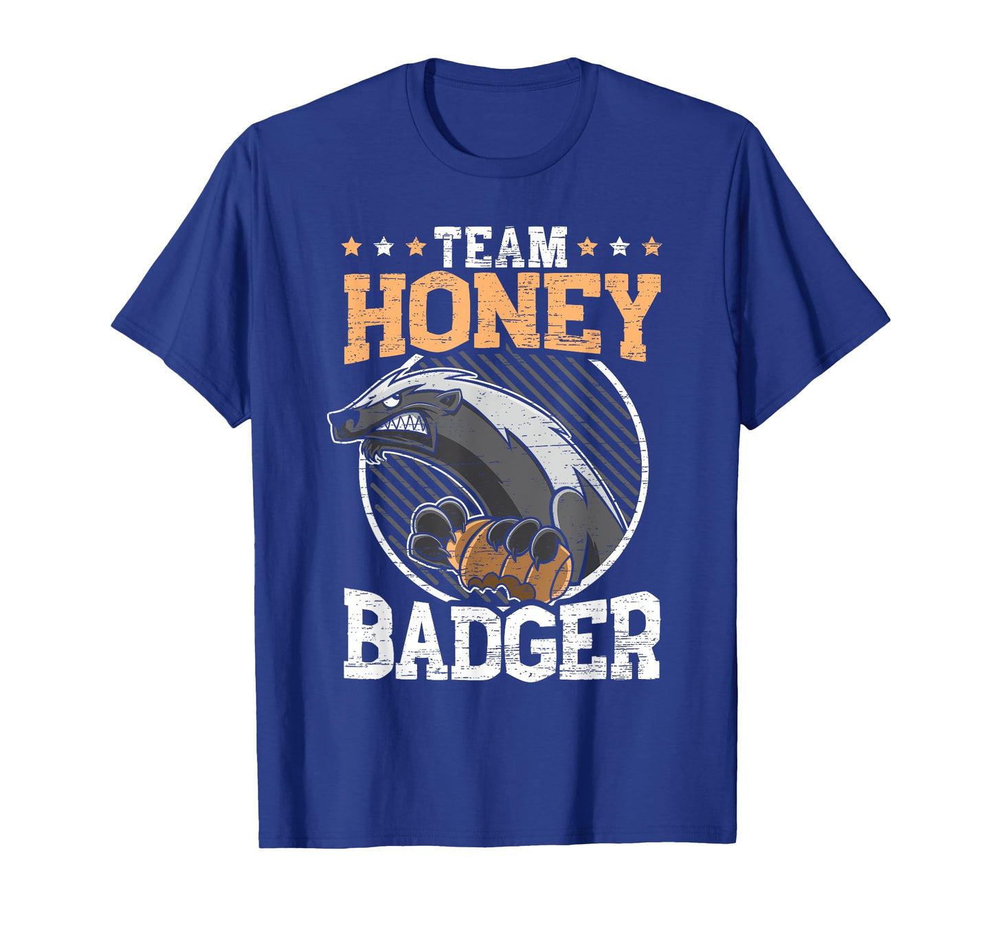 Team Honey Badger Fearless Animal Ratel Courageous Carnivore T-Shirt