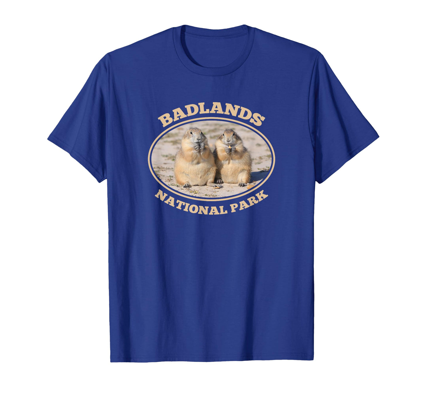 Badlands National Park Prairie Dogs South Dakota Souvenir T-Shirt