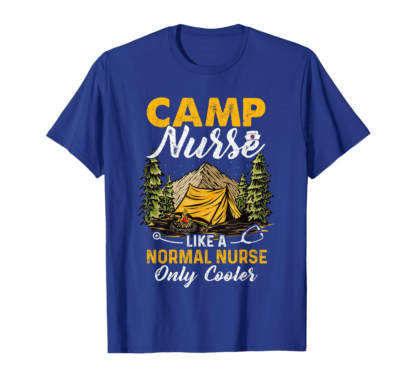 Funny Camp Nurses For Summer Camping Nursing T-Shirt
