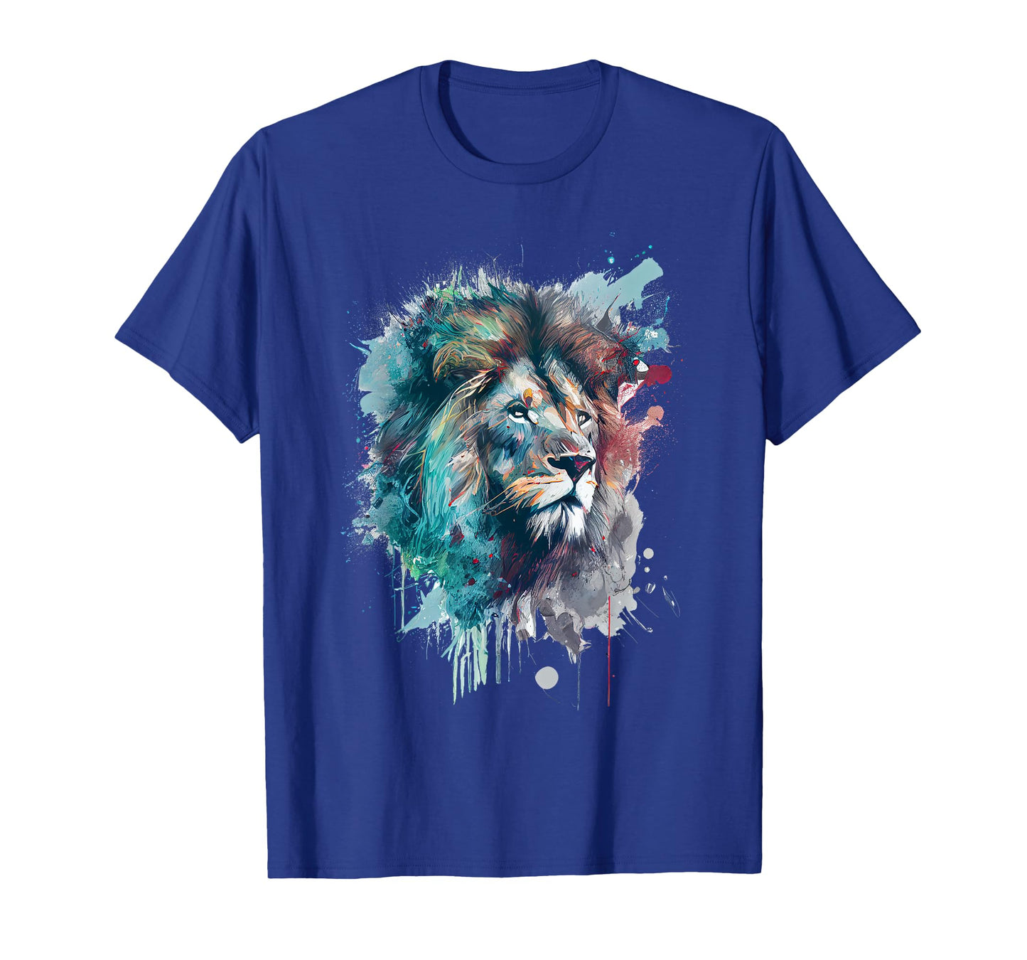 Lion Colorful Design T-Shirt