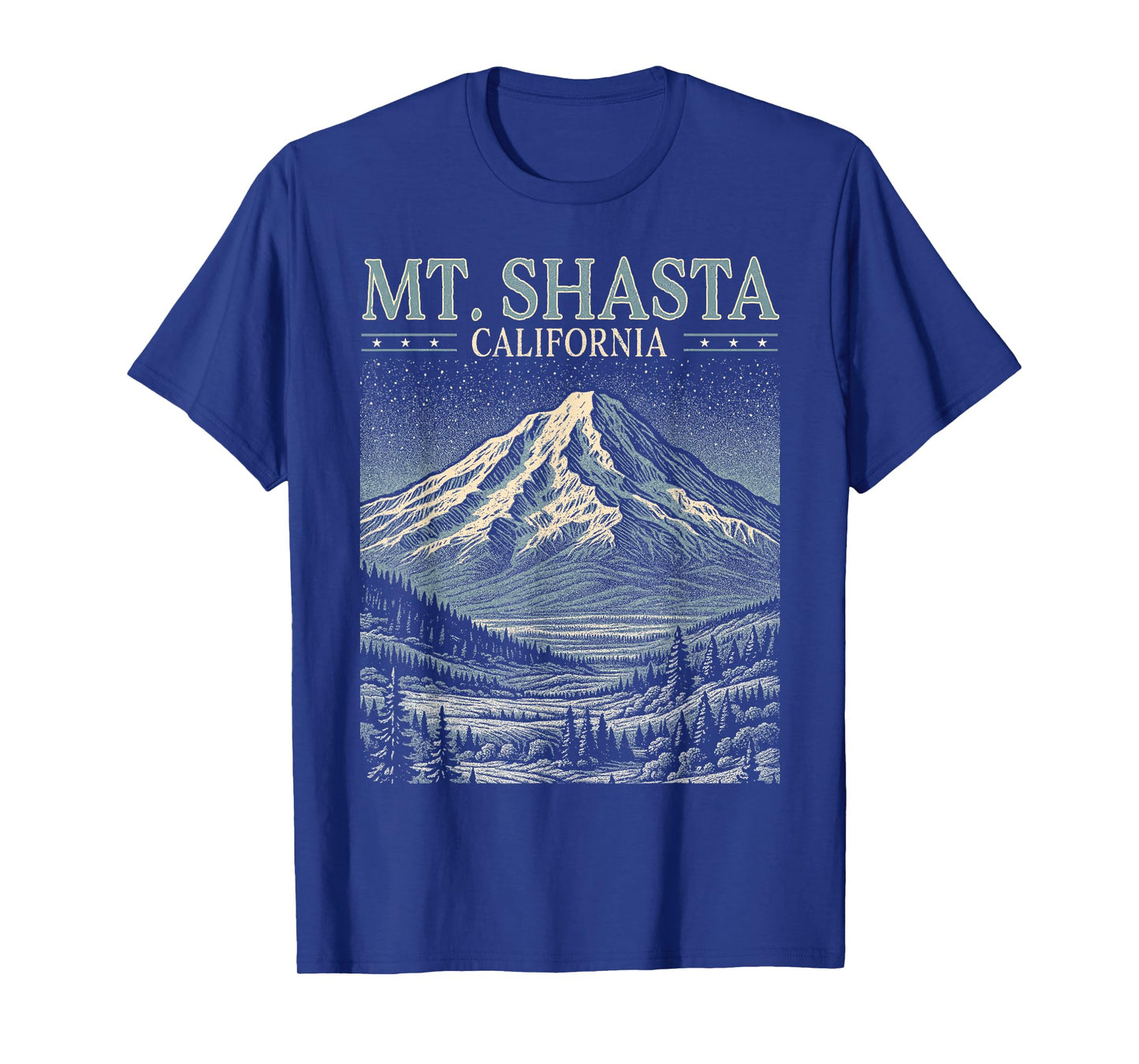 Mt. Shasta California Traveling Nature Lover Exploring Trip T-Shirt