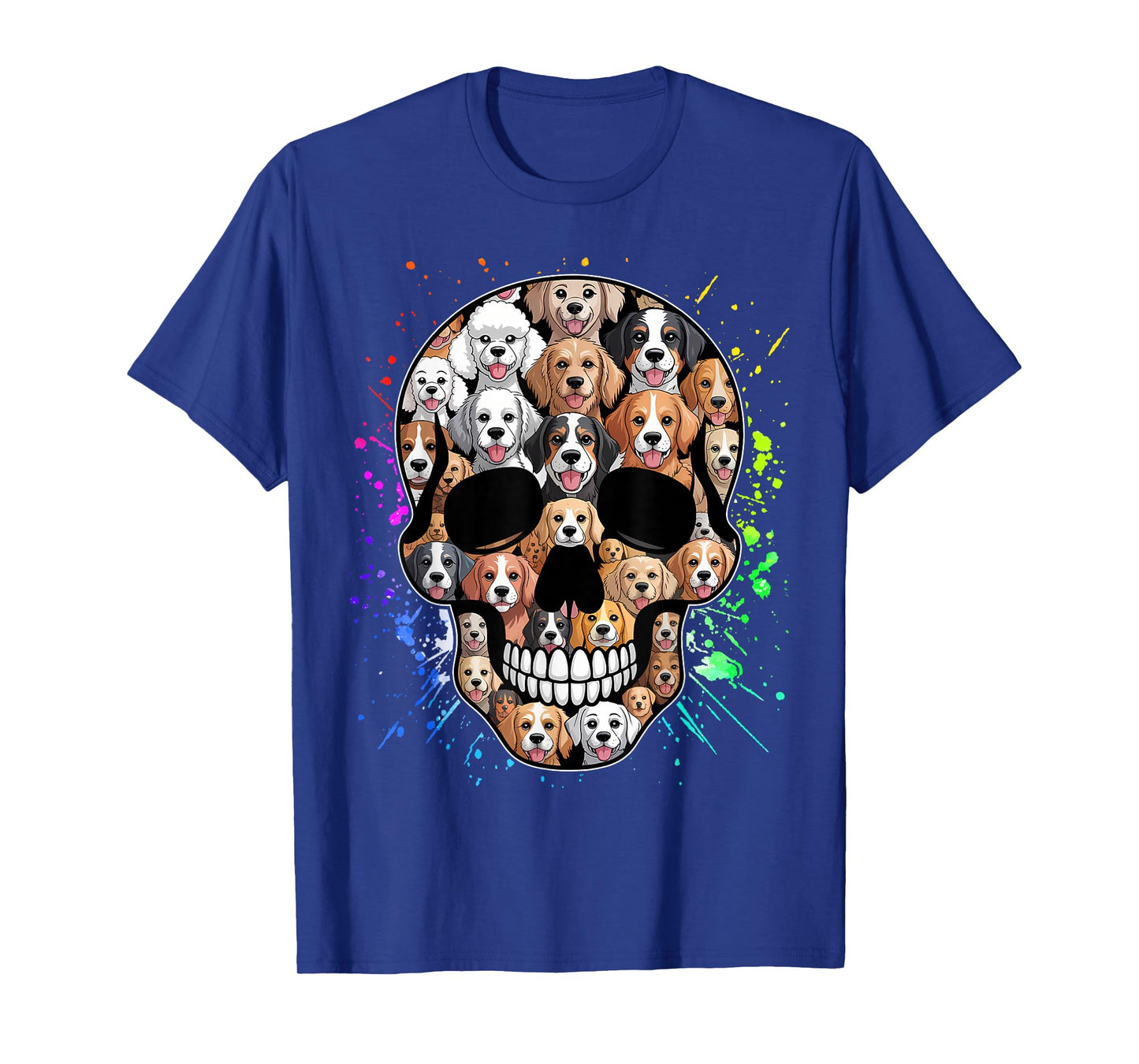 Dog Skull - Creepy Puppy Skeleton Costume Owner T-Shirt