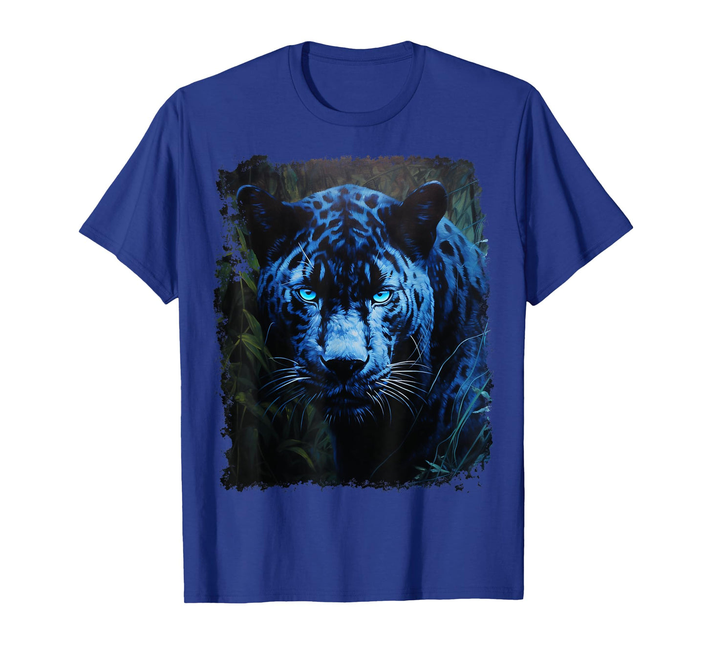 Blue Panther Black T-Shirt
