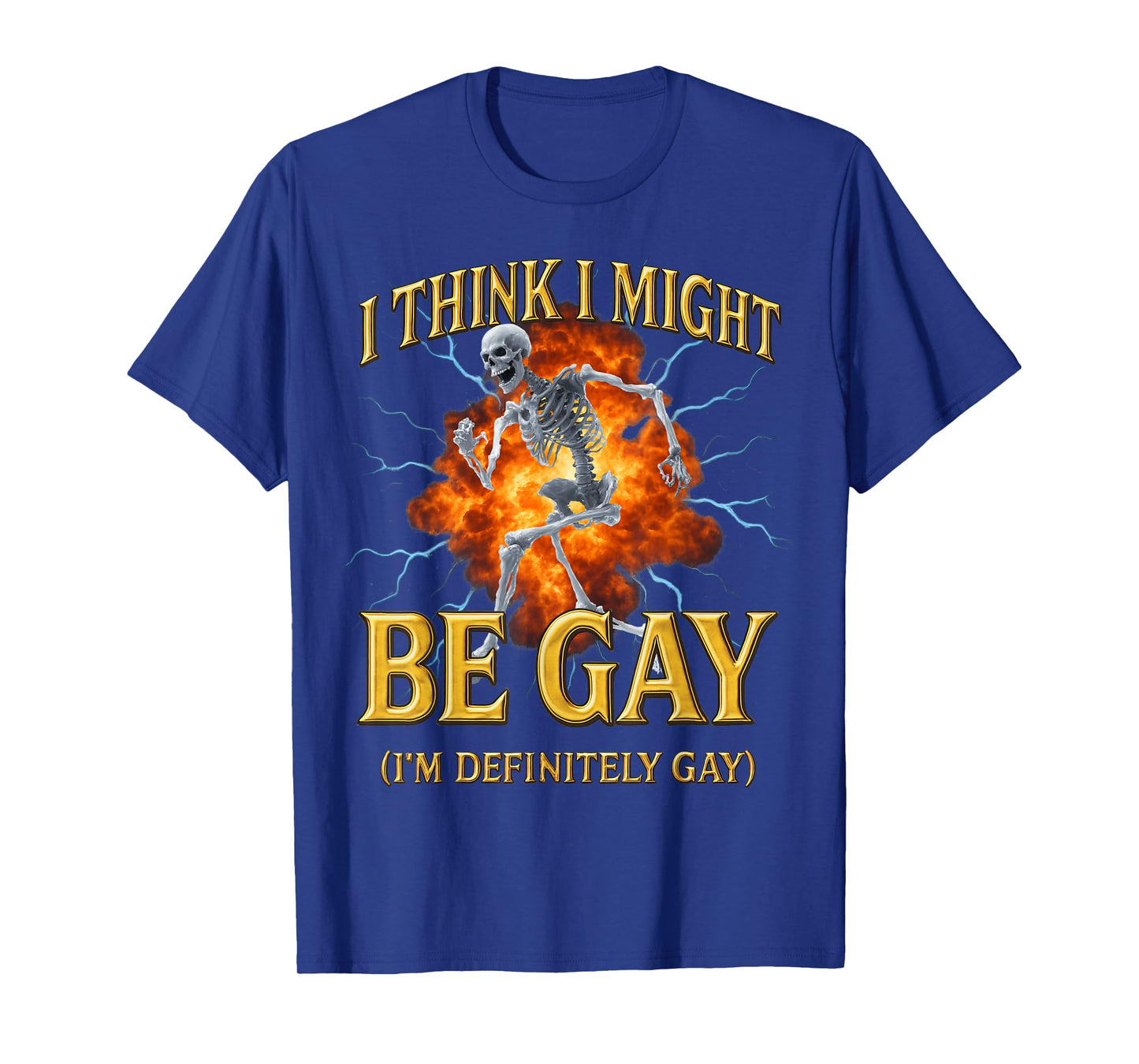 Edgy Hard Skeleton Y2K Bootleg Graphic T-Shirt