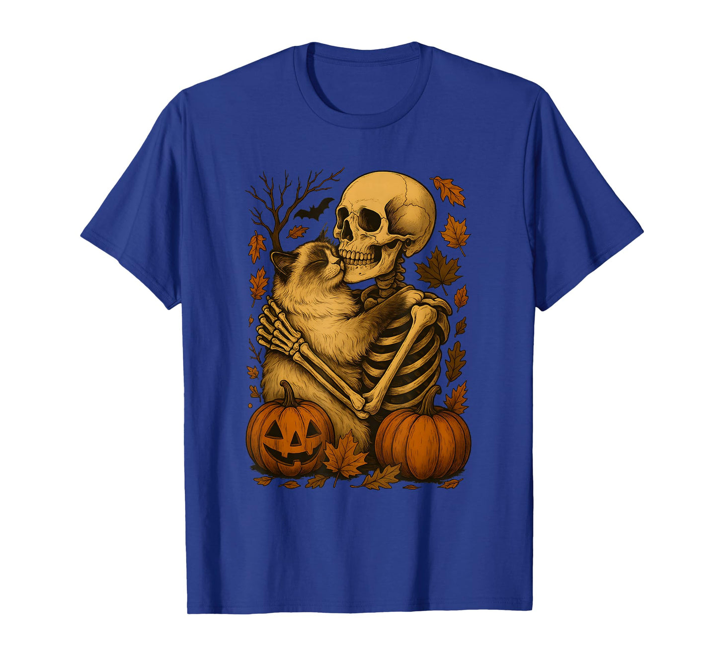 Skeleton Hugging Birman T-Shirt